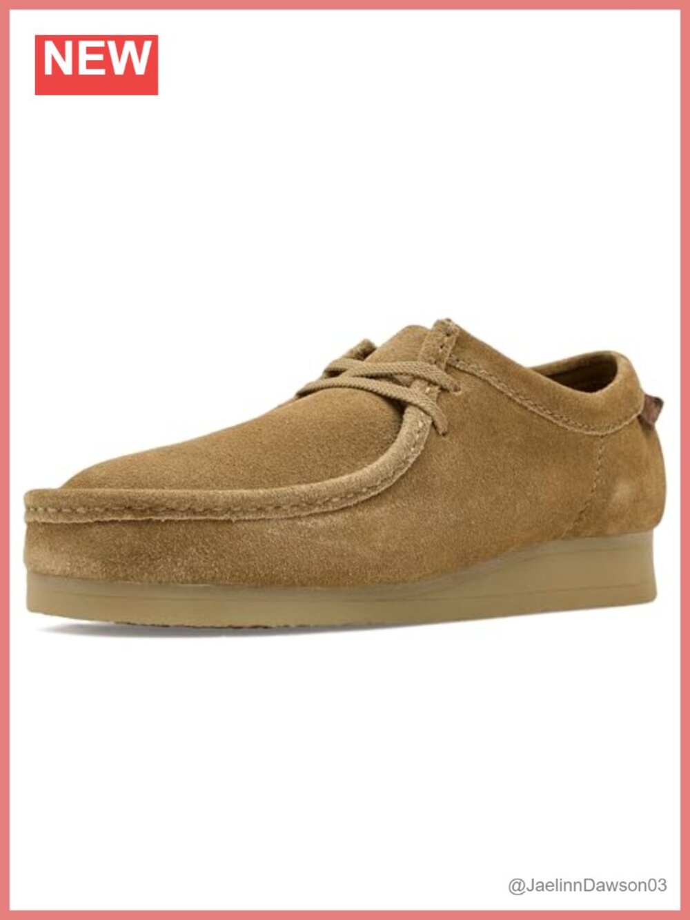 Clarks Wallaston Low Oxford Shoes Suede Lace-Up Comfort Footbed